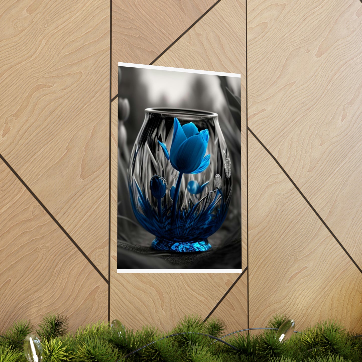 Premium Matte Vertical Posters Tulip 2