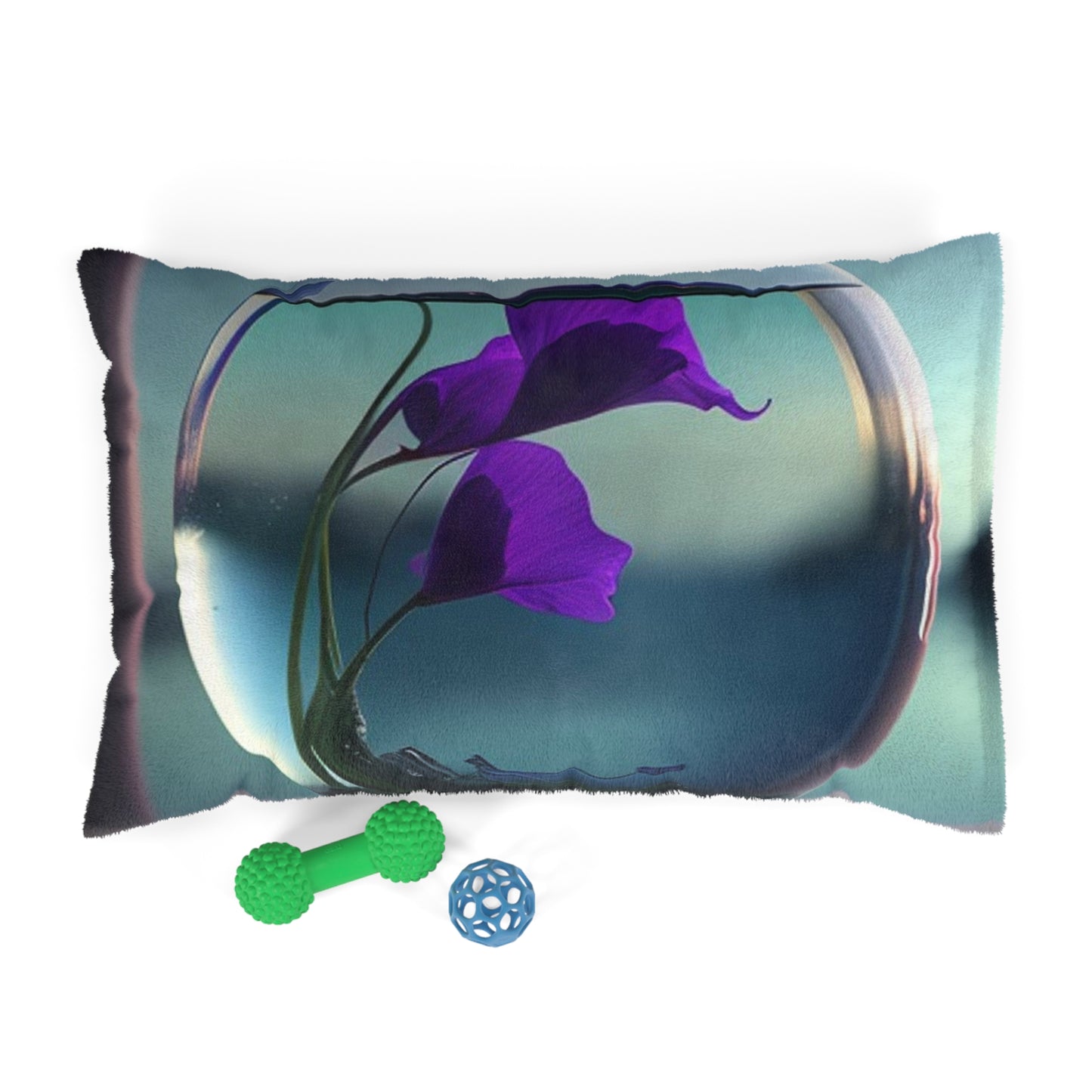 Pet Bed Purple Sweet pea in a vase 2