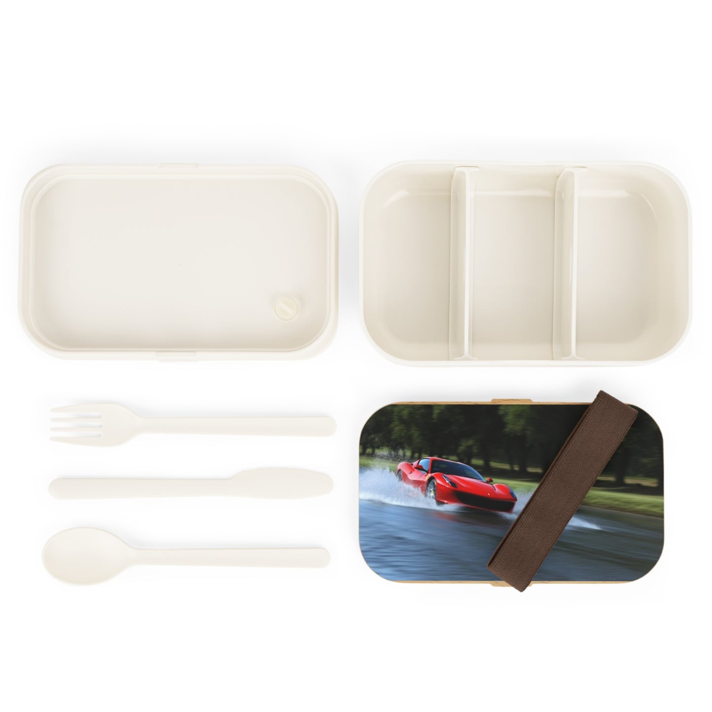 Bento Lunch Box Water Ferrari Splash 3