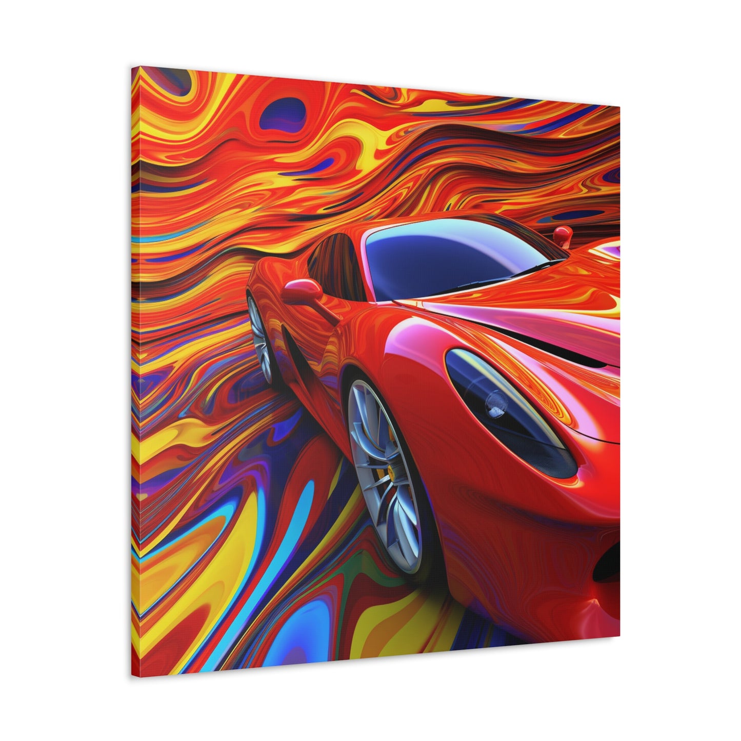 Canvas Gallery Wraps Ferrari Water Fusion 4