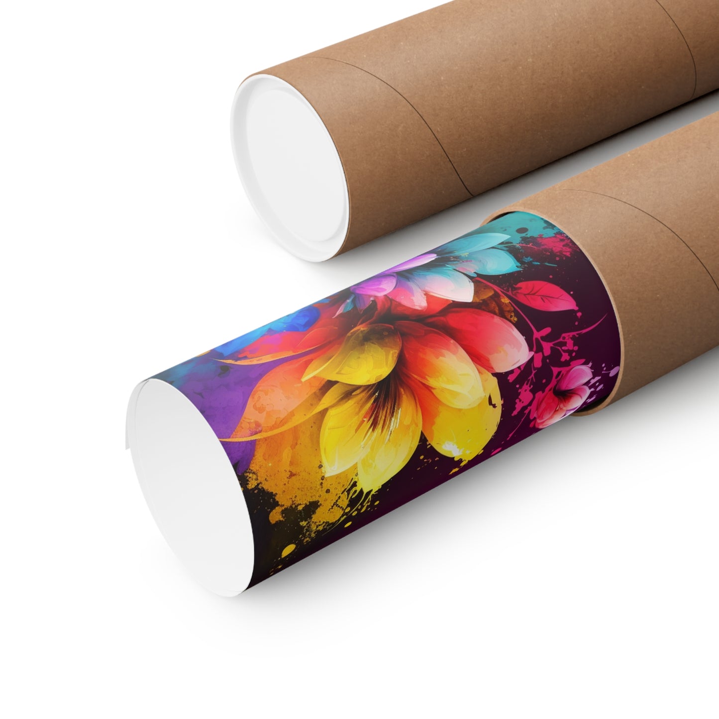 Premium Matte Vertical Posters Bright Spring Flowers 3