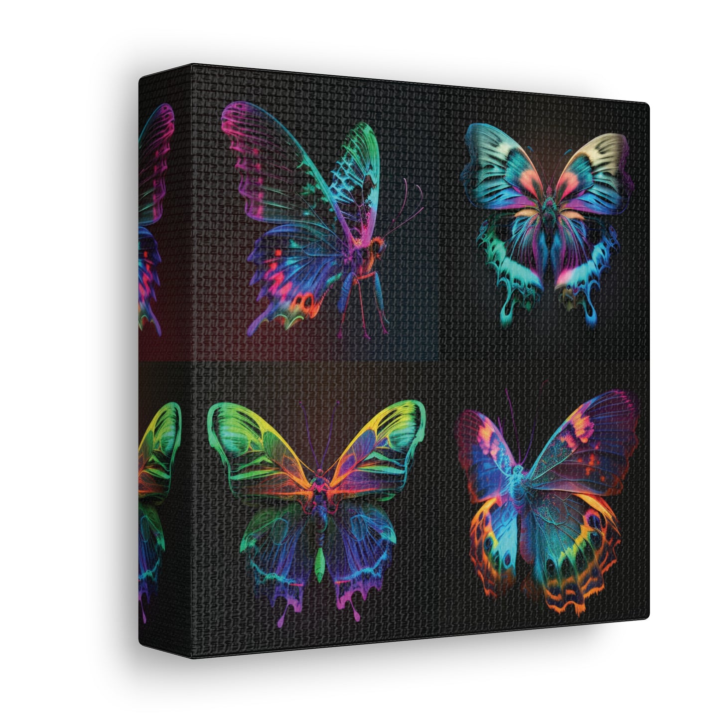 Canvas Gallery Wraps Raw Hyper Color Butterfly 5