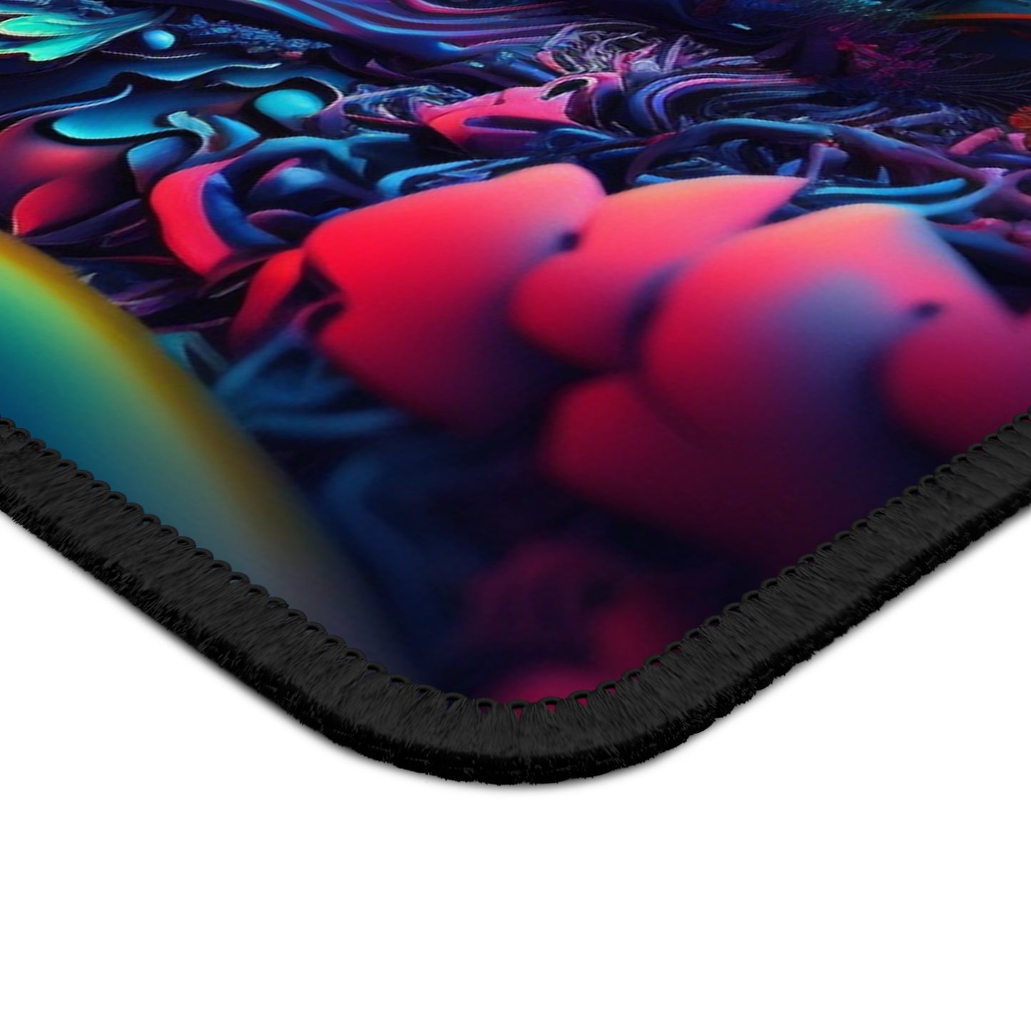 Gaming Mouse Pad  Florescent Skull Death 2