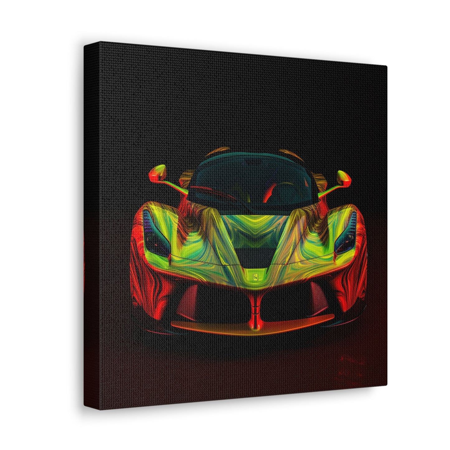 Canvas Gallery Wraps Ferrari Neon 1