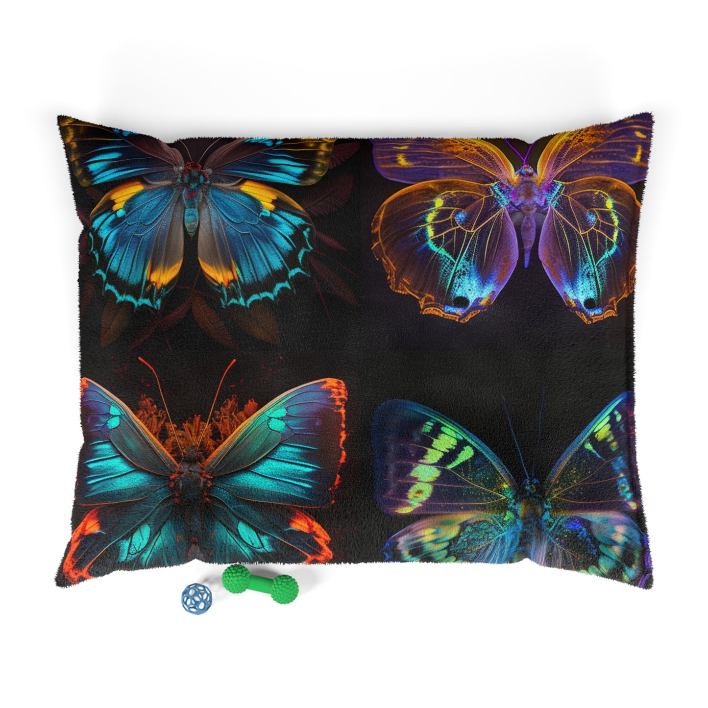 Pet Bed Neon Butterfly Flair 5