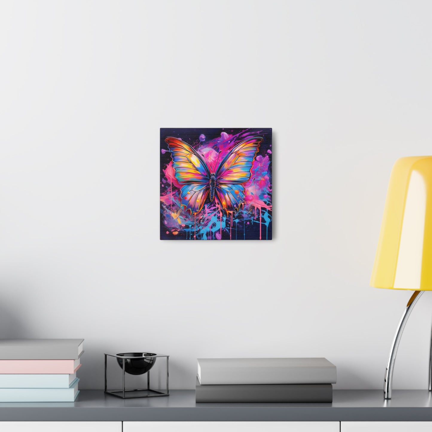 Canvas Gallery Wraps Pink Butterfly Flair 3