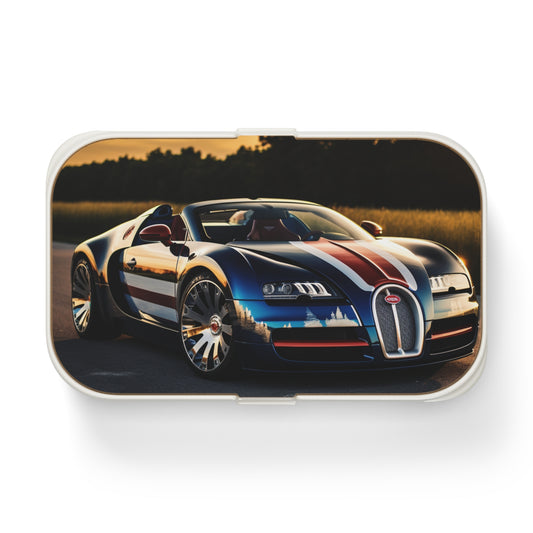 Bento Lunch Box Bugatti Flag American 3