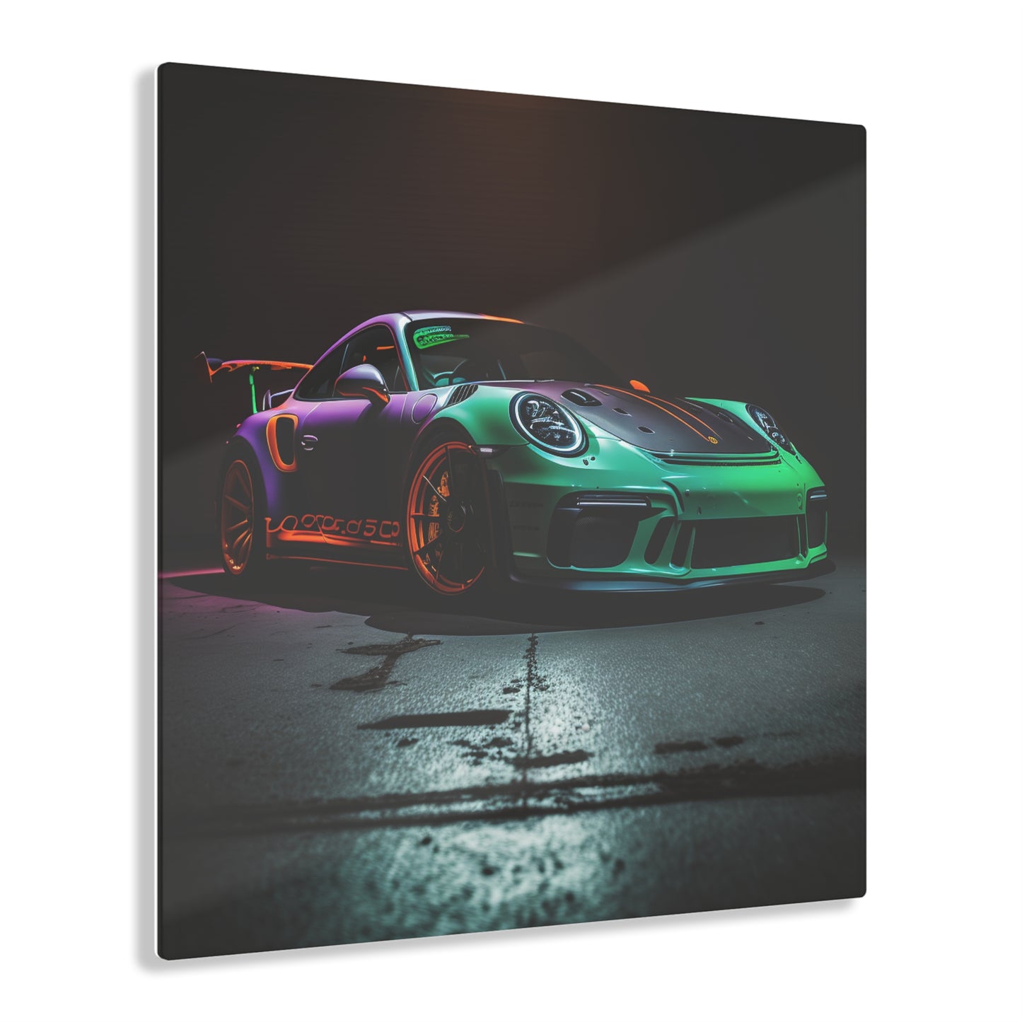 Acrylic Prints Porsche Color 4