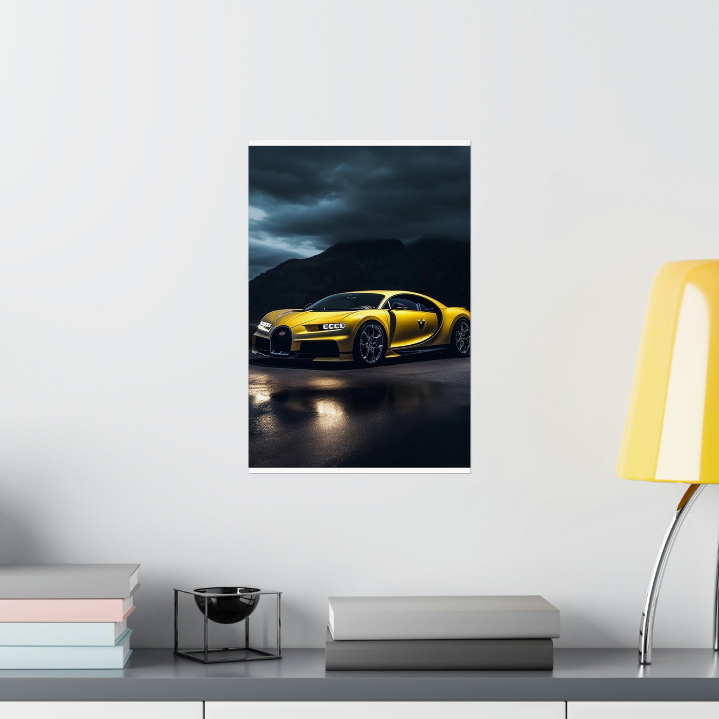 Premium Matte Vertical Posters Bugatti Real Look 4