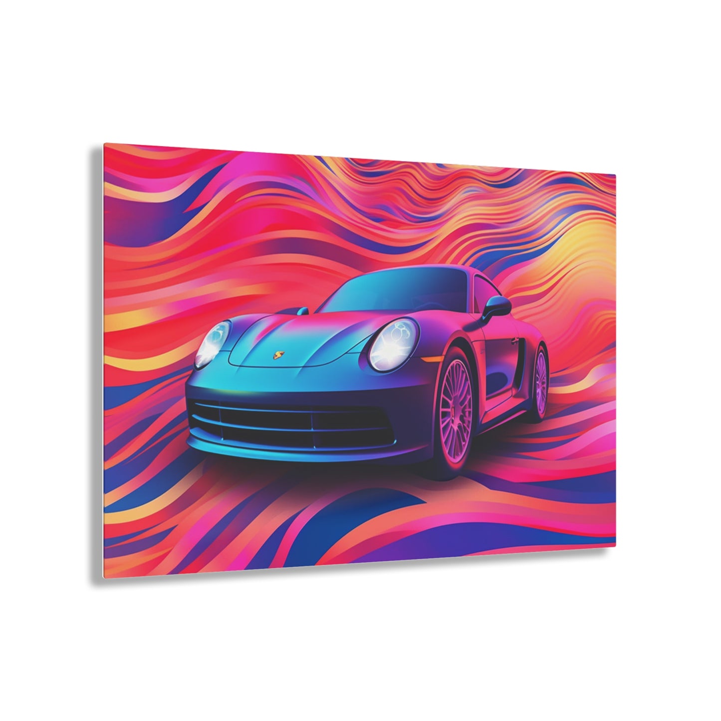 Acrylic Prints Porsche Water Fusion 3