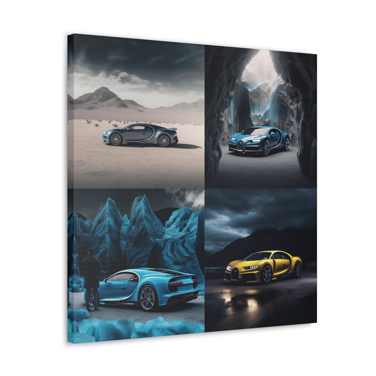 Canvas Gallery Wraps Bugatti Real Look 5