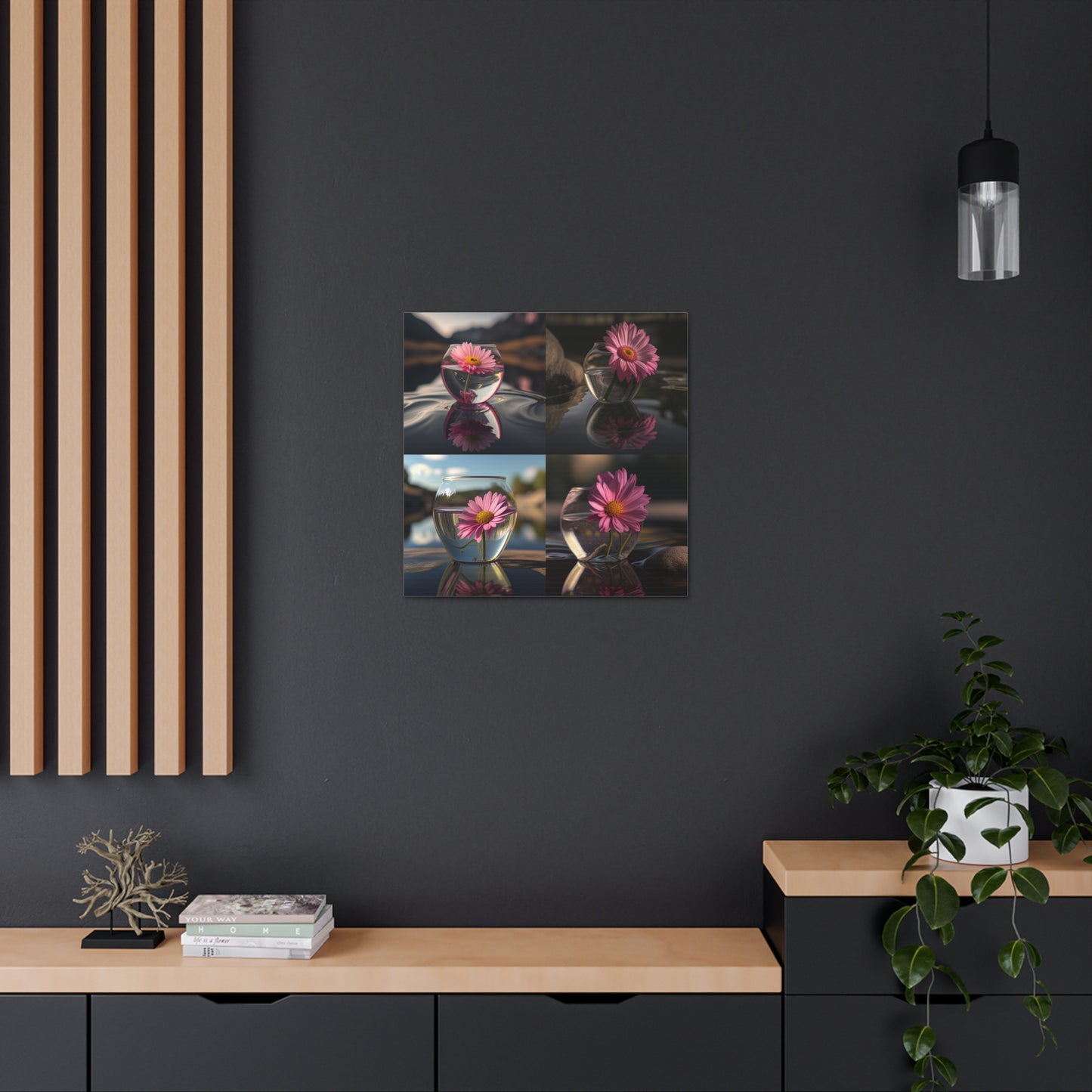 Canvas Gallery Wraps Pink Daisy 5
