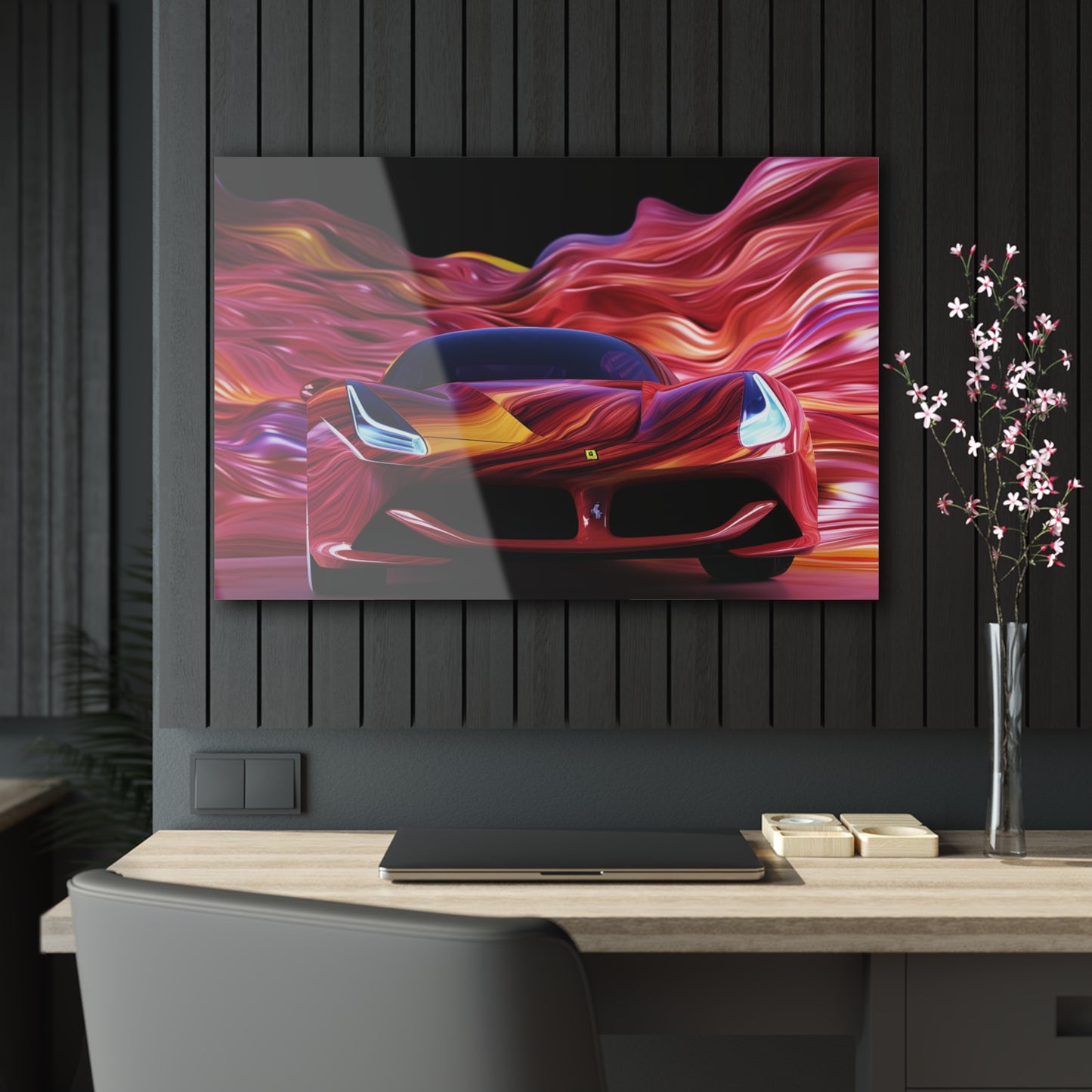 Acrylic Prints Ferrari Water Fusion 3