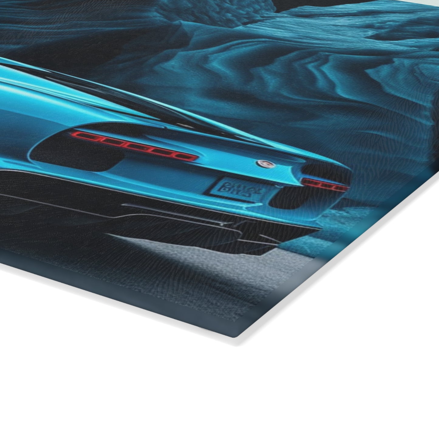 Glass Cutting Board Bugatti Real Look 3