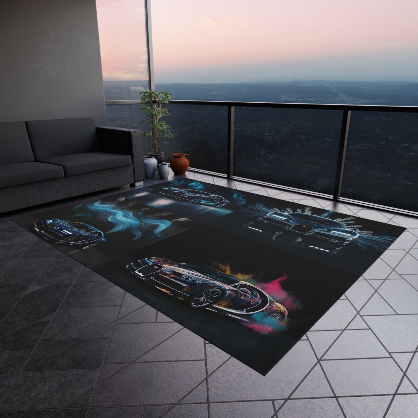 Outdoor Rug  Hyper Bugatti 5