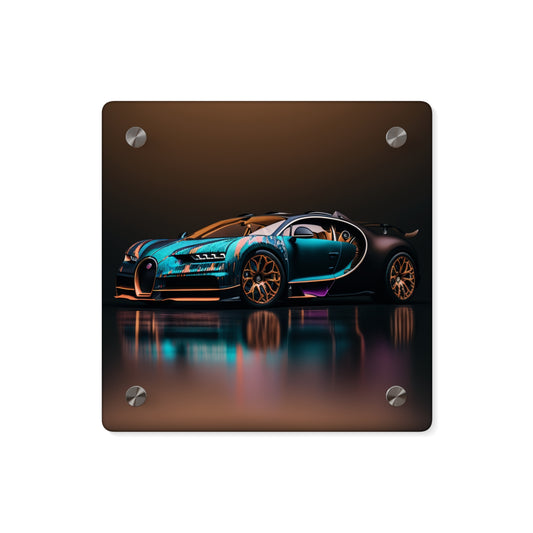 Acrylic Wall Art Panels Bugatti Blue 2