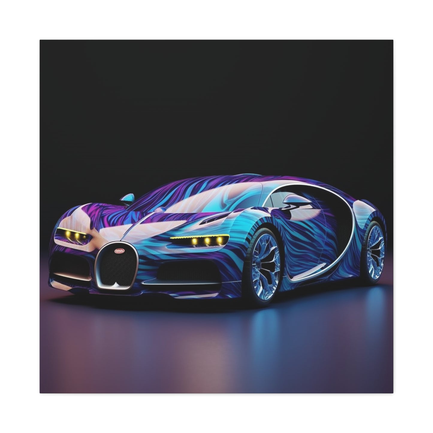 Canvas Gallery Wraps Bugatti Abstract Flair 3