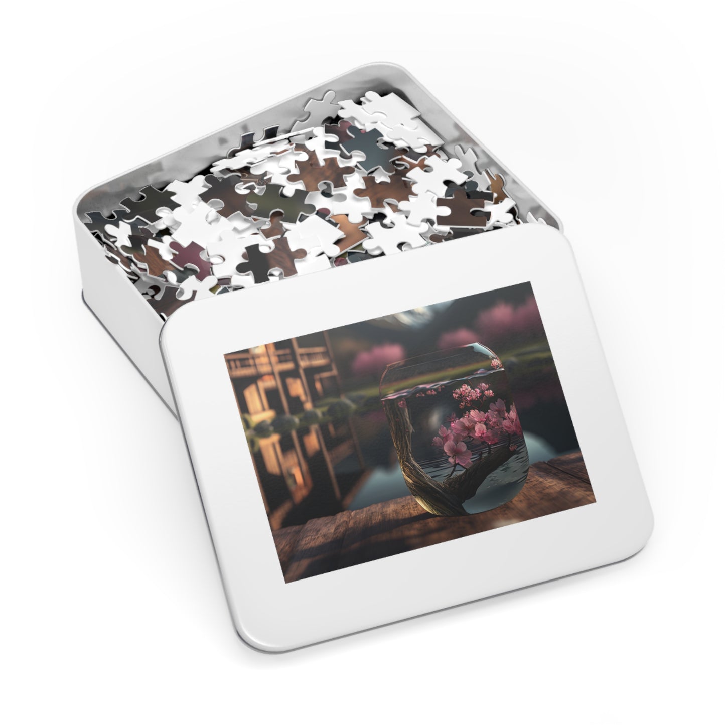 Jigsaw Puzzle (30, 110, 252, 500,1000-Piece) Cherry Blossom 3