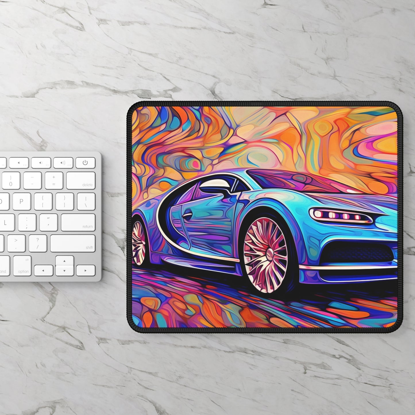 Gaming Mouse Pad  Bugatti Abstract Concept 3