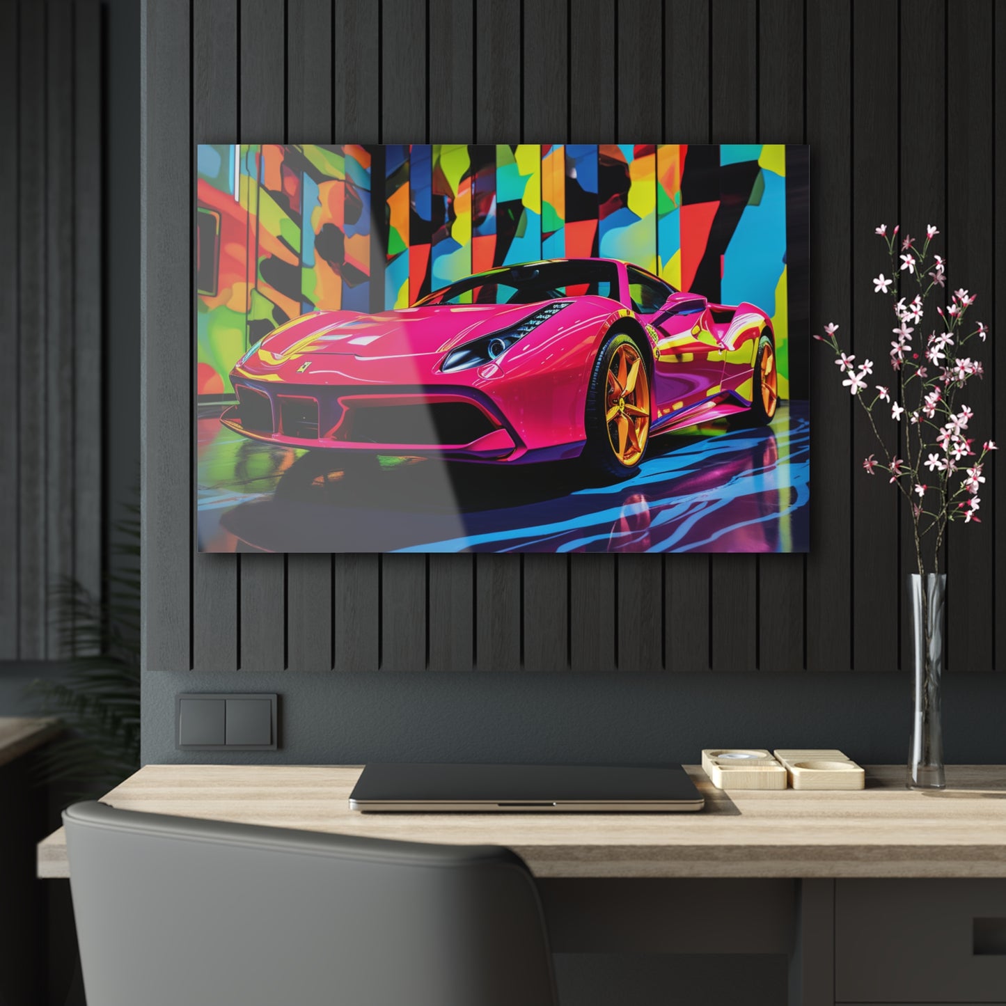 Acrylic Prints Ferrari Flair Macro 1