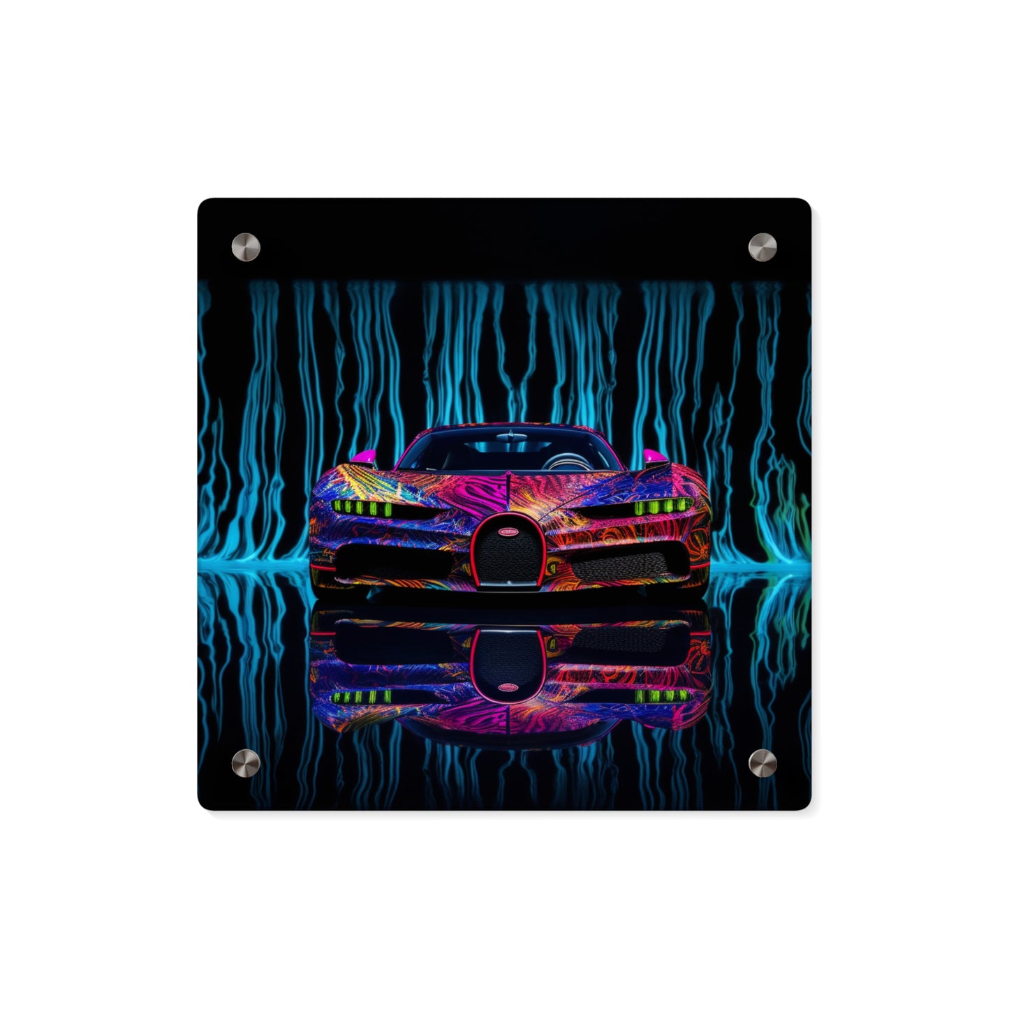 Acrylic Wall Art Panels Bugatti Water 3