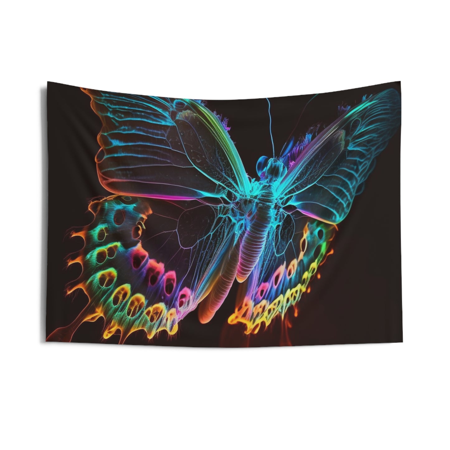 Indoor Wall Tapestries Thermal Butterfly 2