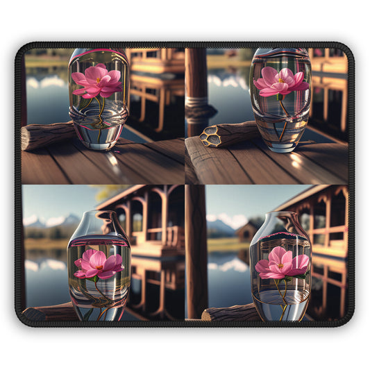 Gaming Mouse Pad  Pink Magnolia 5