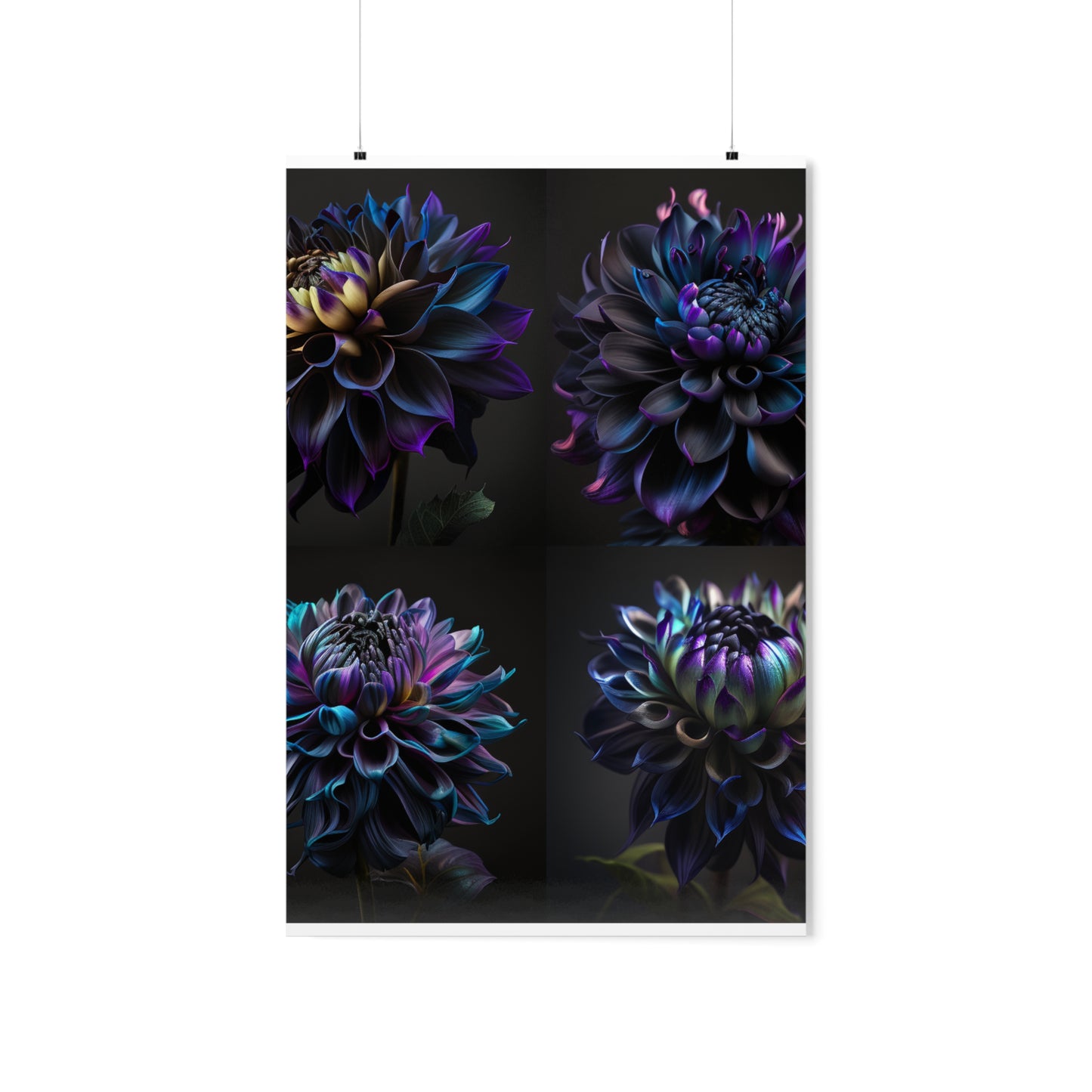 Premium Matte Vertical Posters Dahlia Purple 5