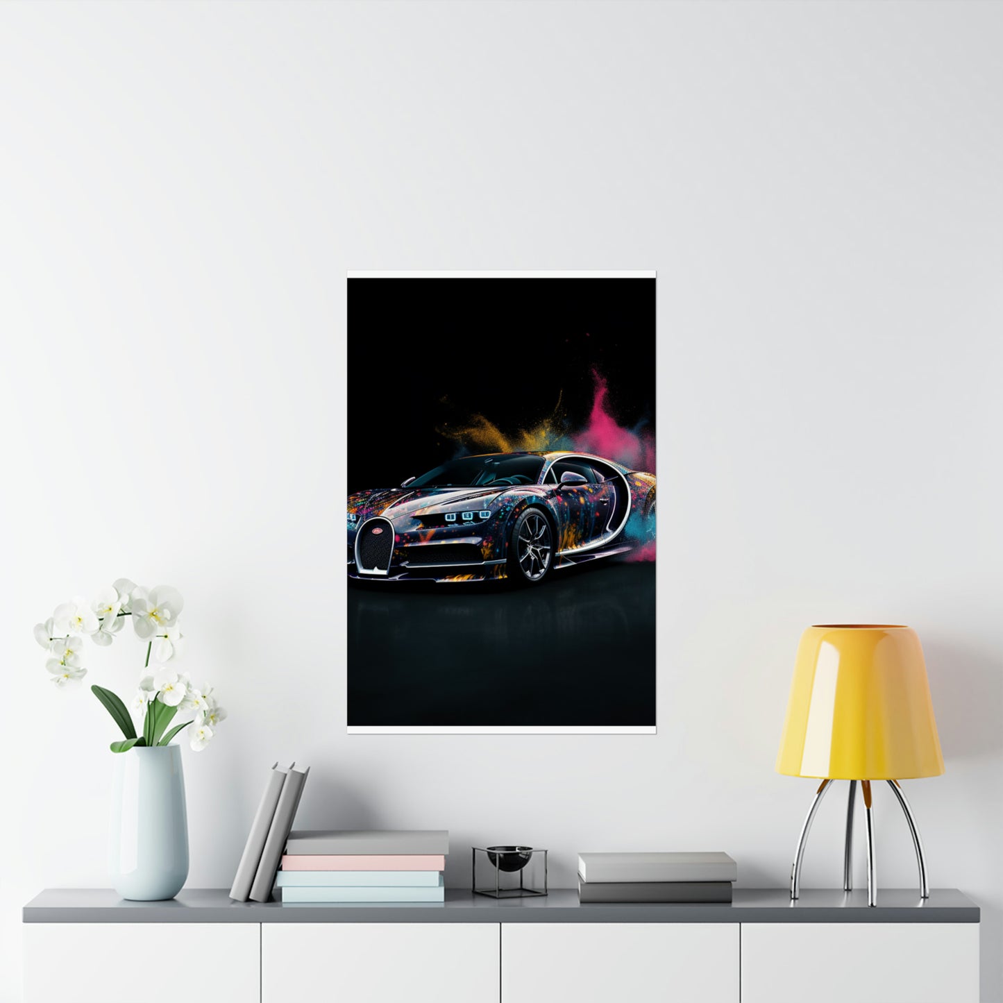 Premium Matte Vertical Posters Hyper Bugatti 4