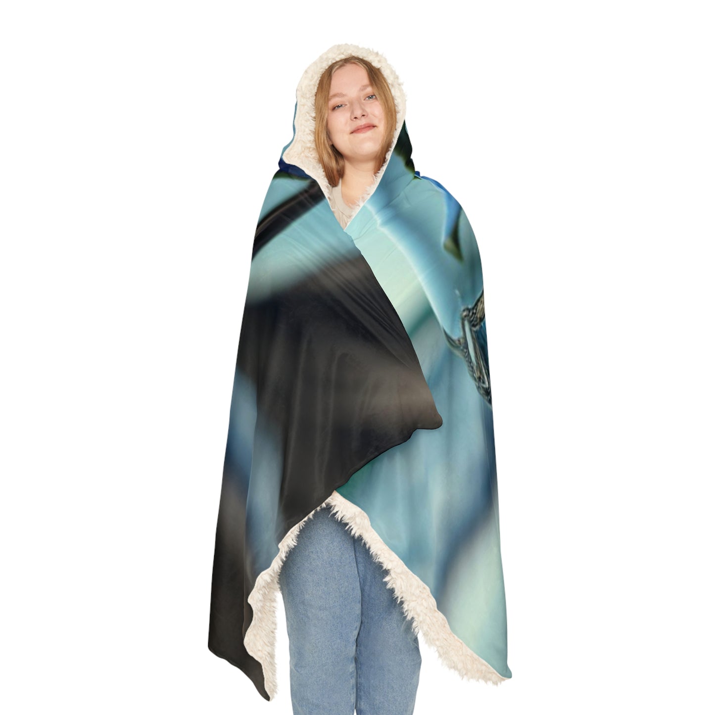 Snuggle Hooded Blanket The Bluebell 2