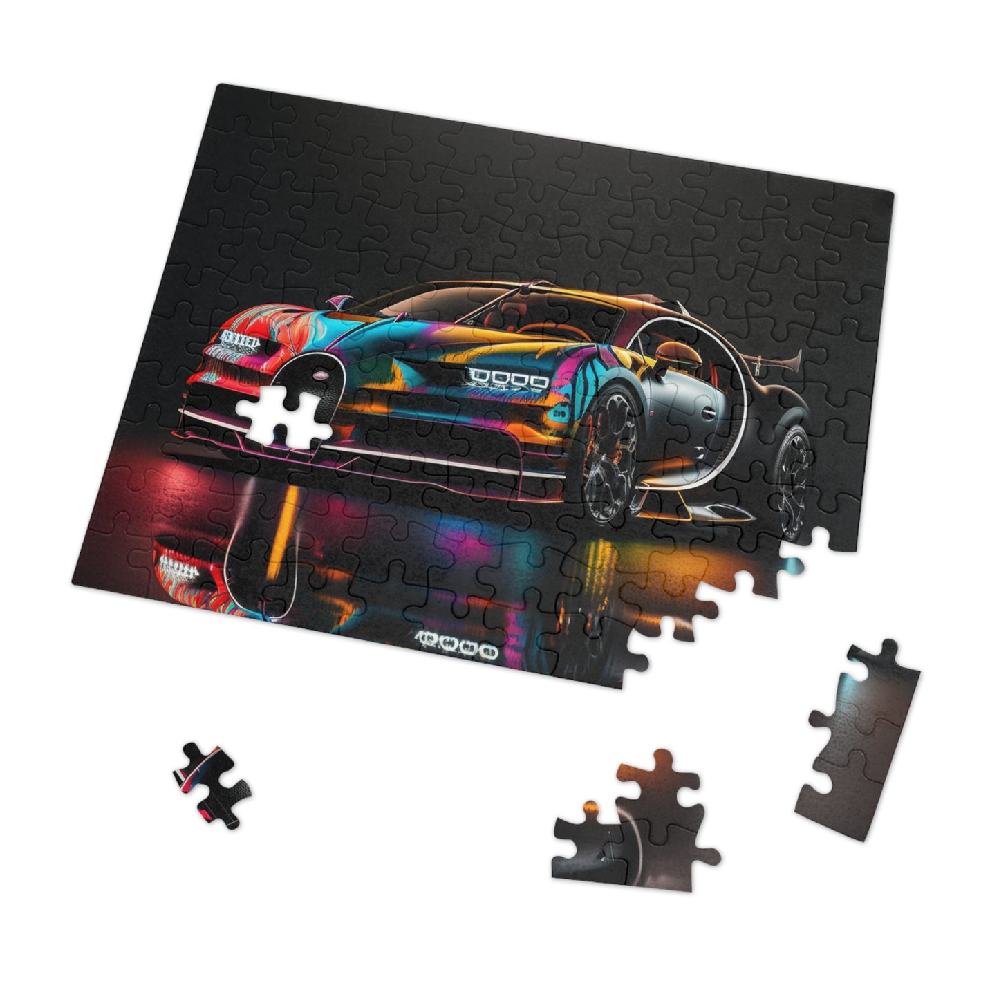 Jigsaw Puzzle (30, 110, 252, 500,1000-Piece) Bugatti Chiron Super 2