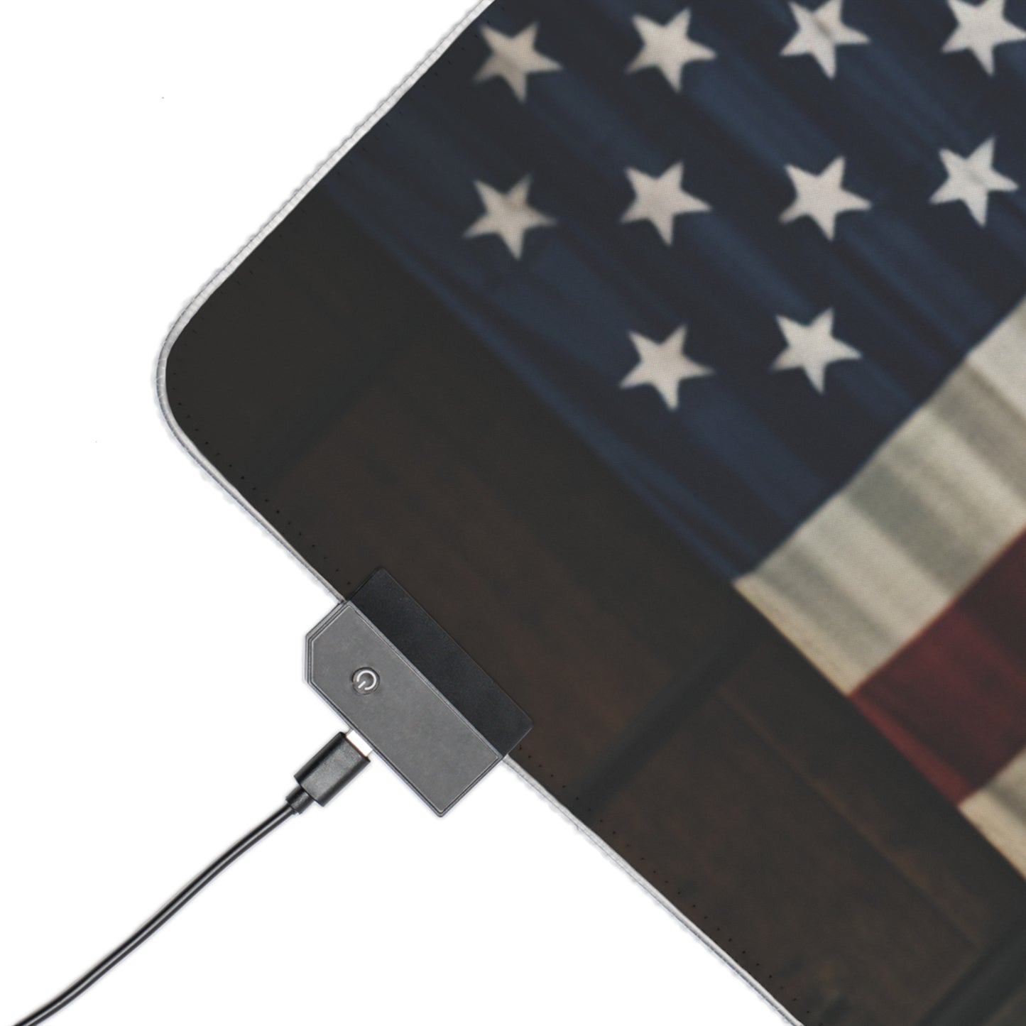 LED Gaming Mouse Pad American Flag Farrari 4