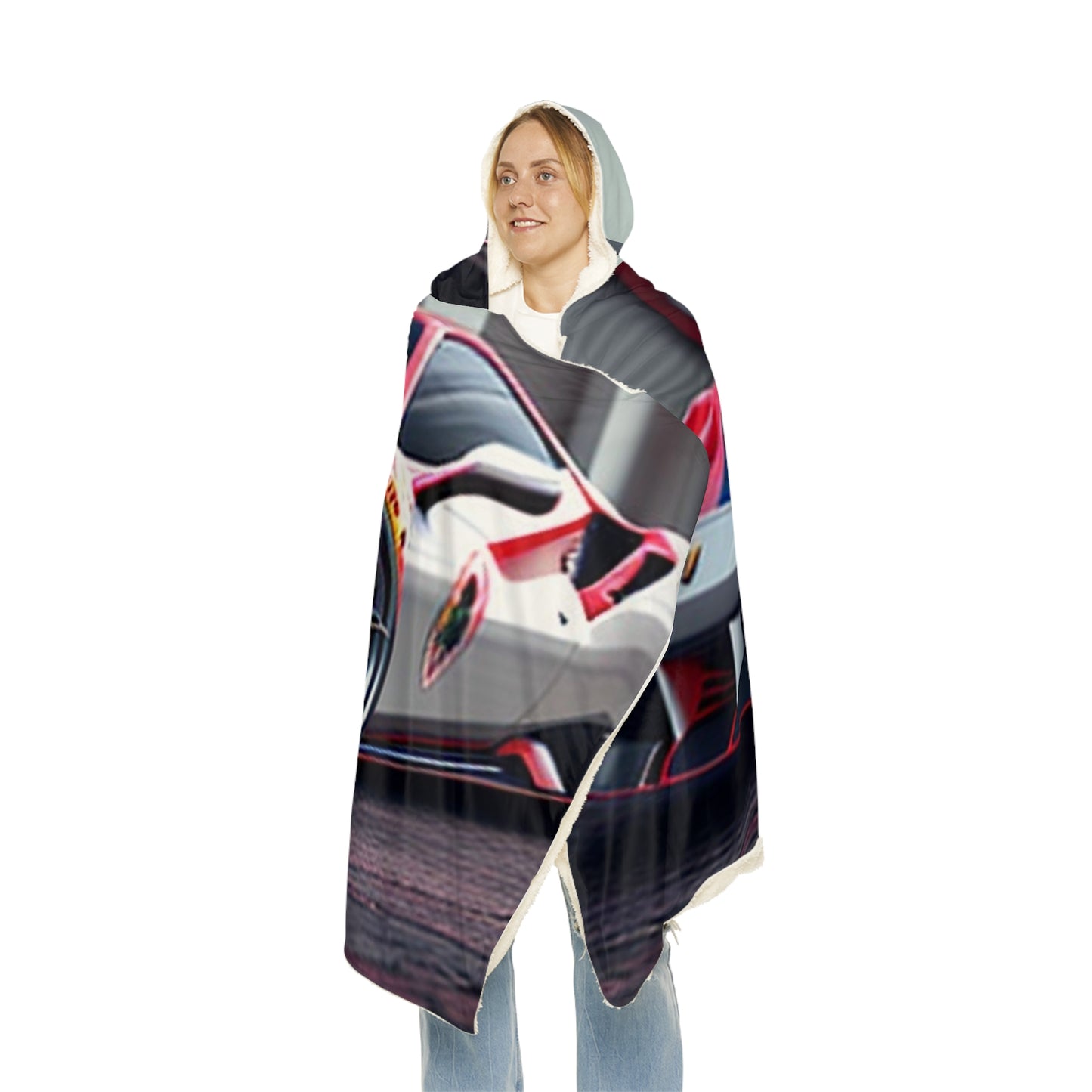 Snuggle Hooded Blanket Ferrari Hyper 3