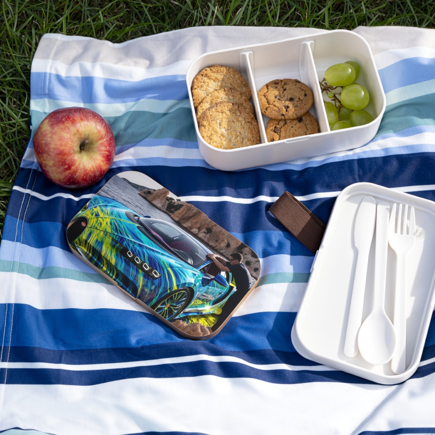 Bento Lunch Box Bugatti Water 1