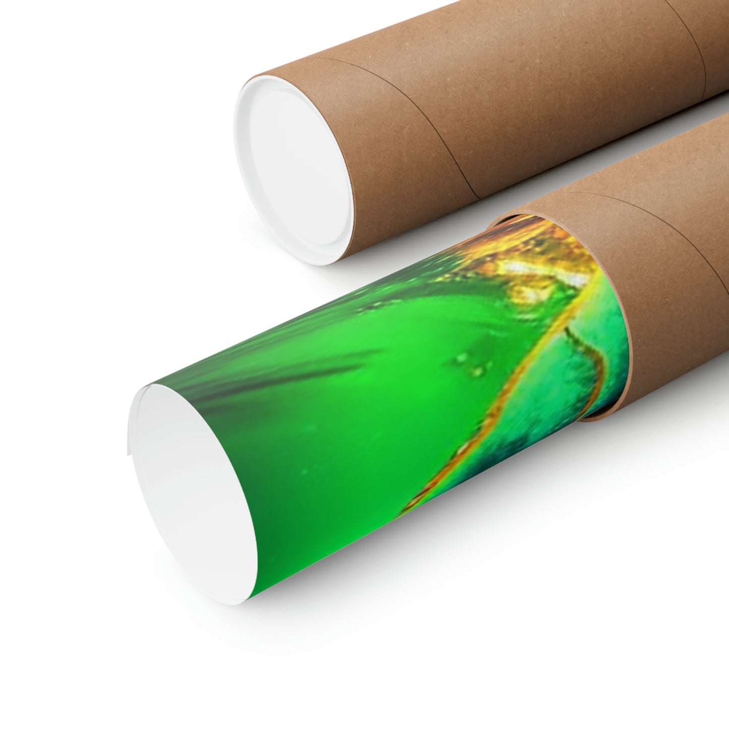 Premium Matte Vertical Posters Florescent Glow 1