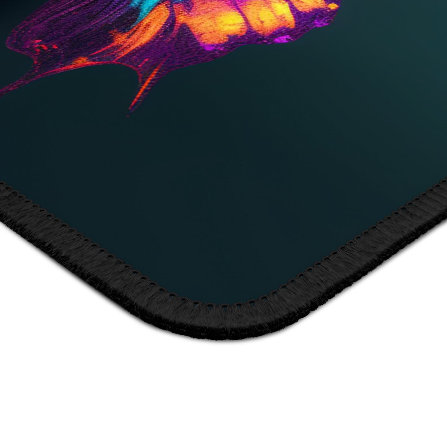 Gaming Mouse Pad  Hyper Colorful Butterfly Purple 2