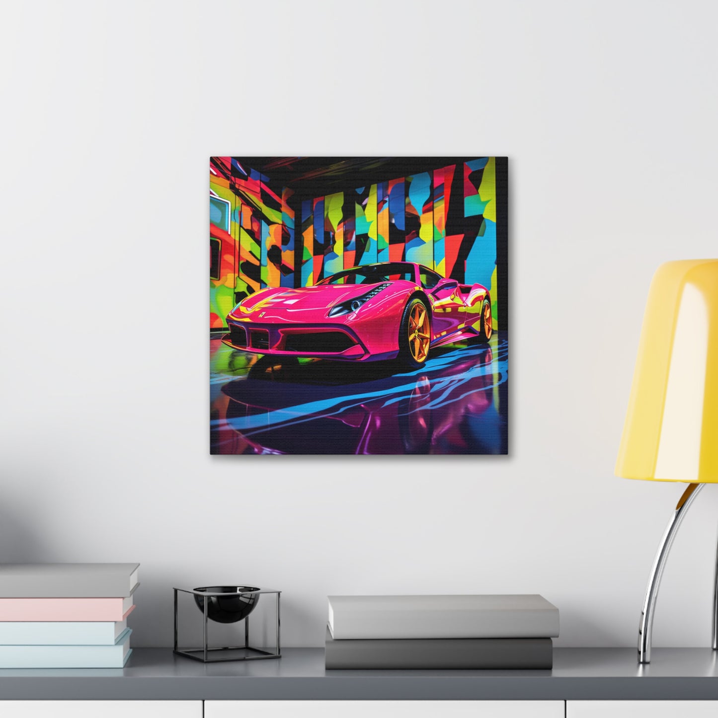 Canvas Gallery Wraps Ferrari Flair Macro 1