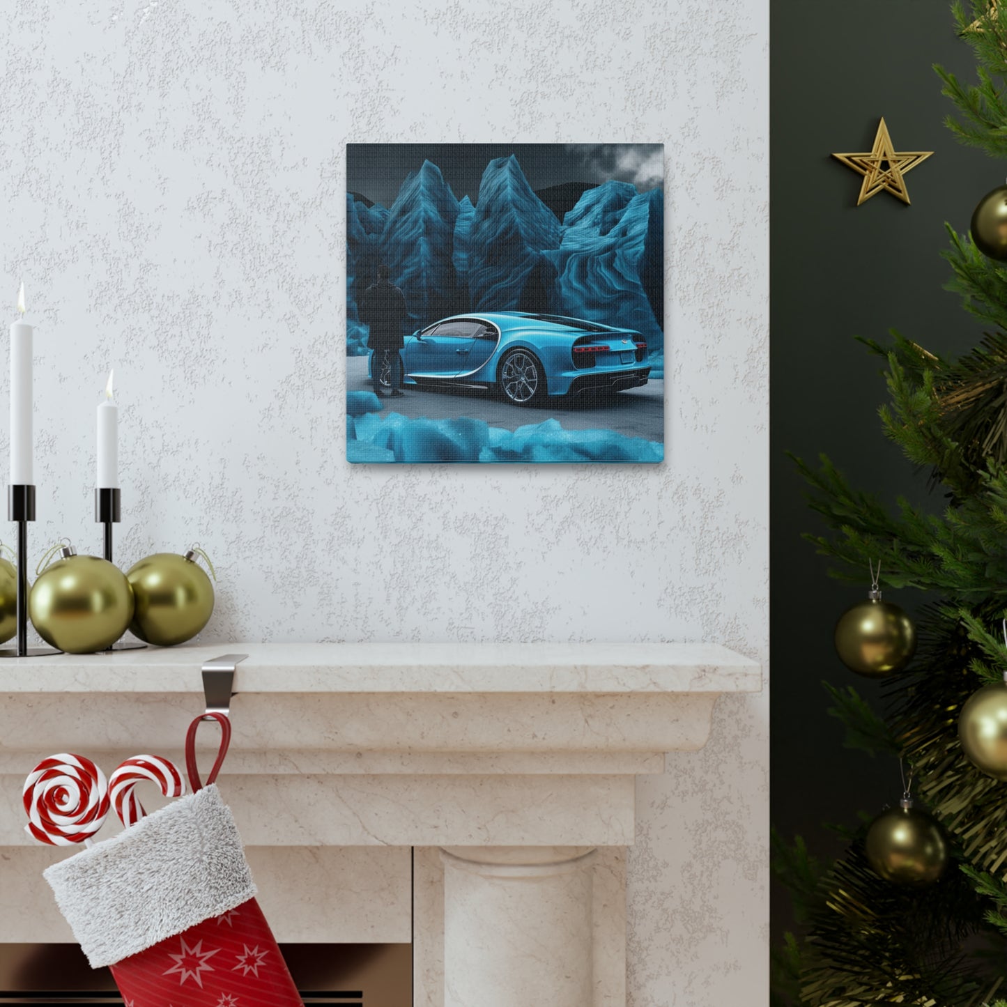 Canvas Gallery Wraps Bugatti Real Look 3