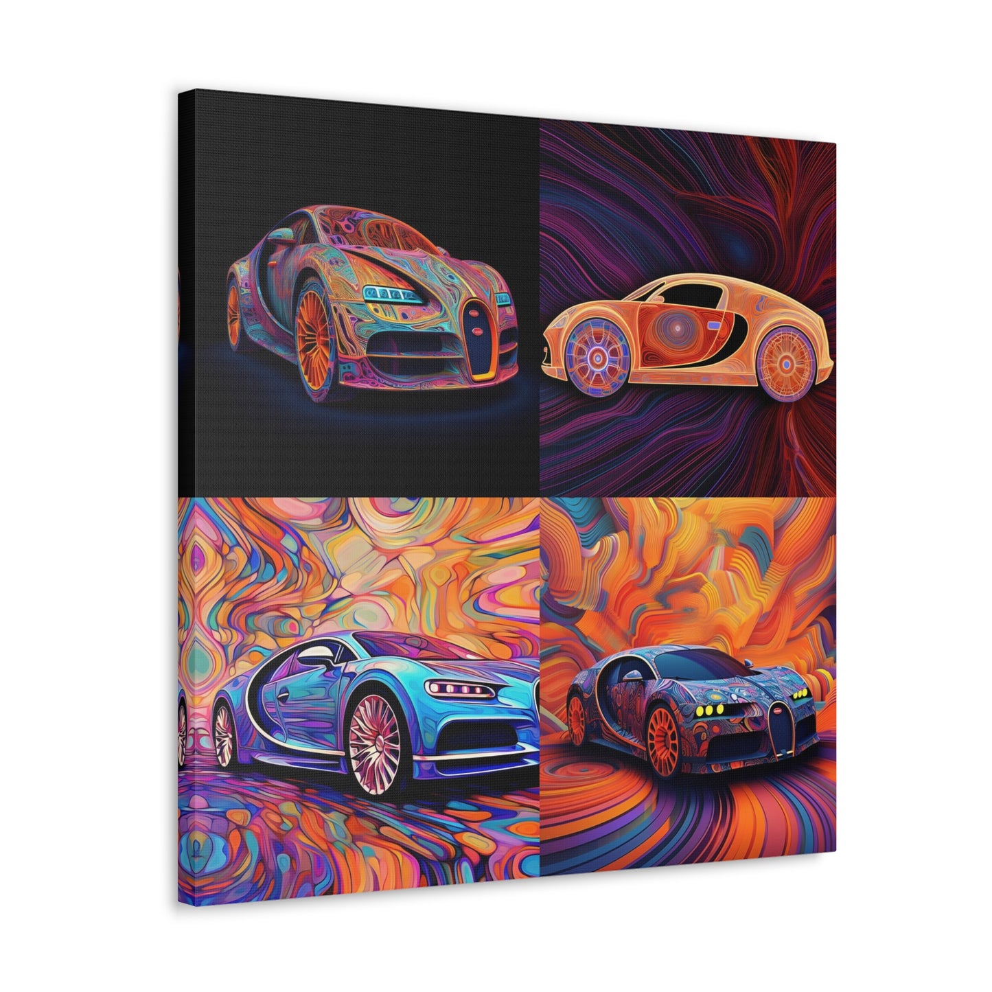 Canvas Gallery Wraps Bugatti Abstract Concept 5