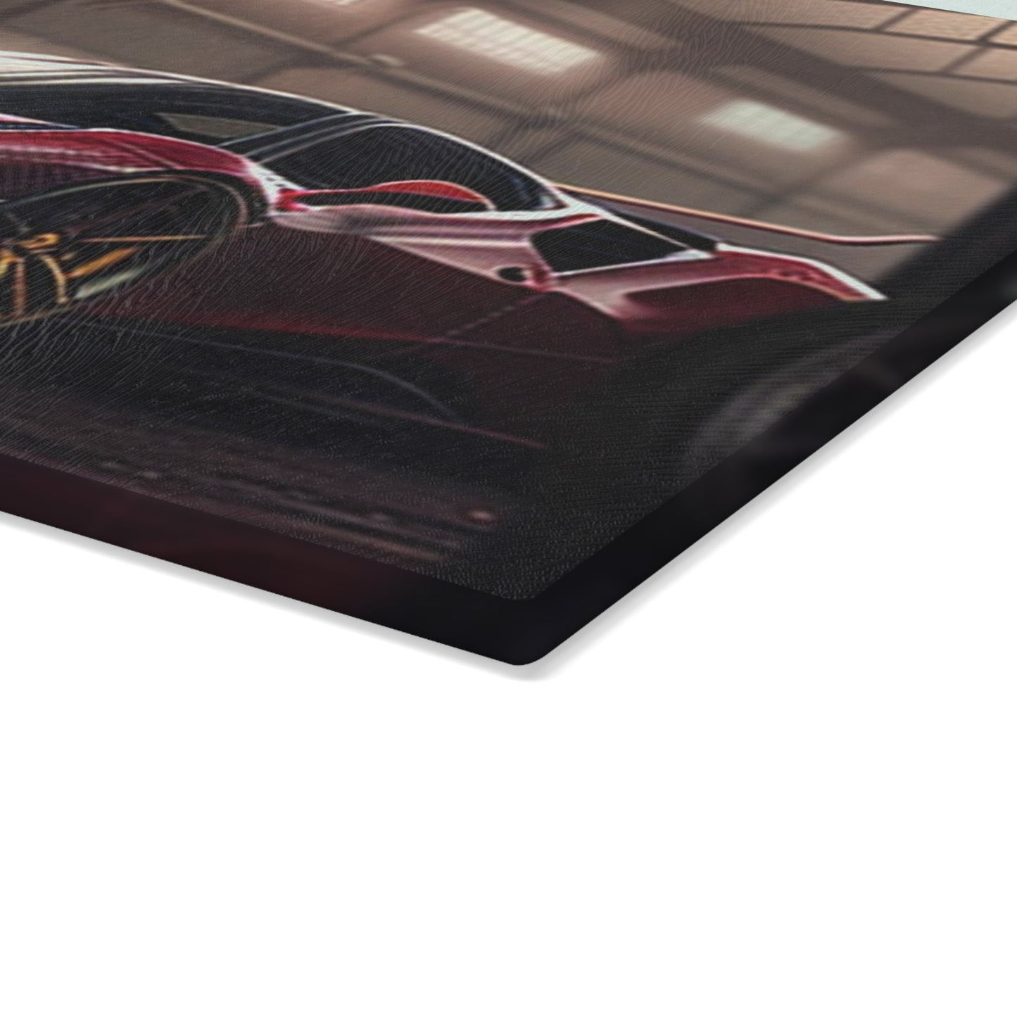 Glass Cutting Board Ferrari Hyper 4