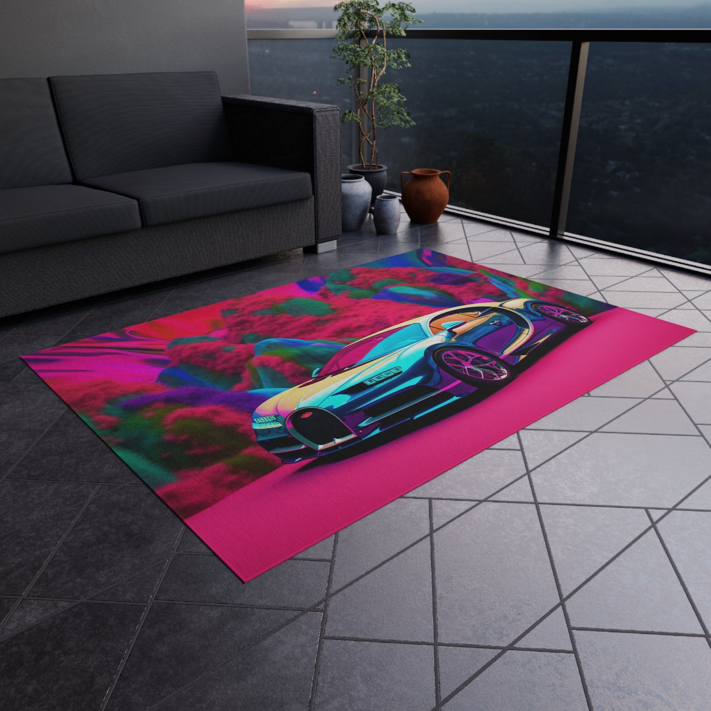 Outdoor Rug  Florescent Bugatti Flair 4