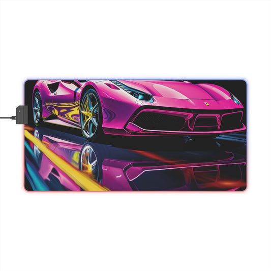 LED Gaming Mouse Pad Ferrari Flair Macro 4