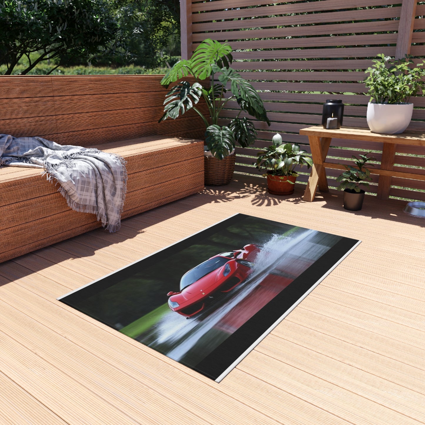 Outdoor Rug  Water Ferrari Splash 2