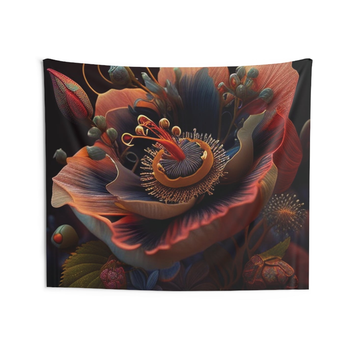 Indoor Wall Tapestries Flower Arangment 3