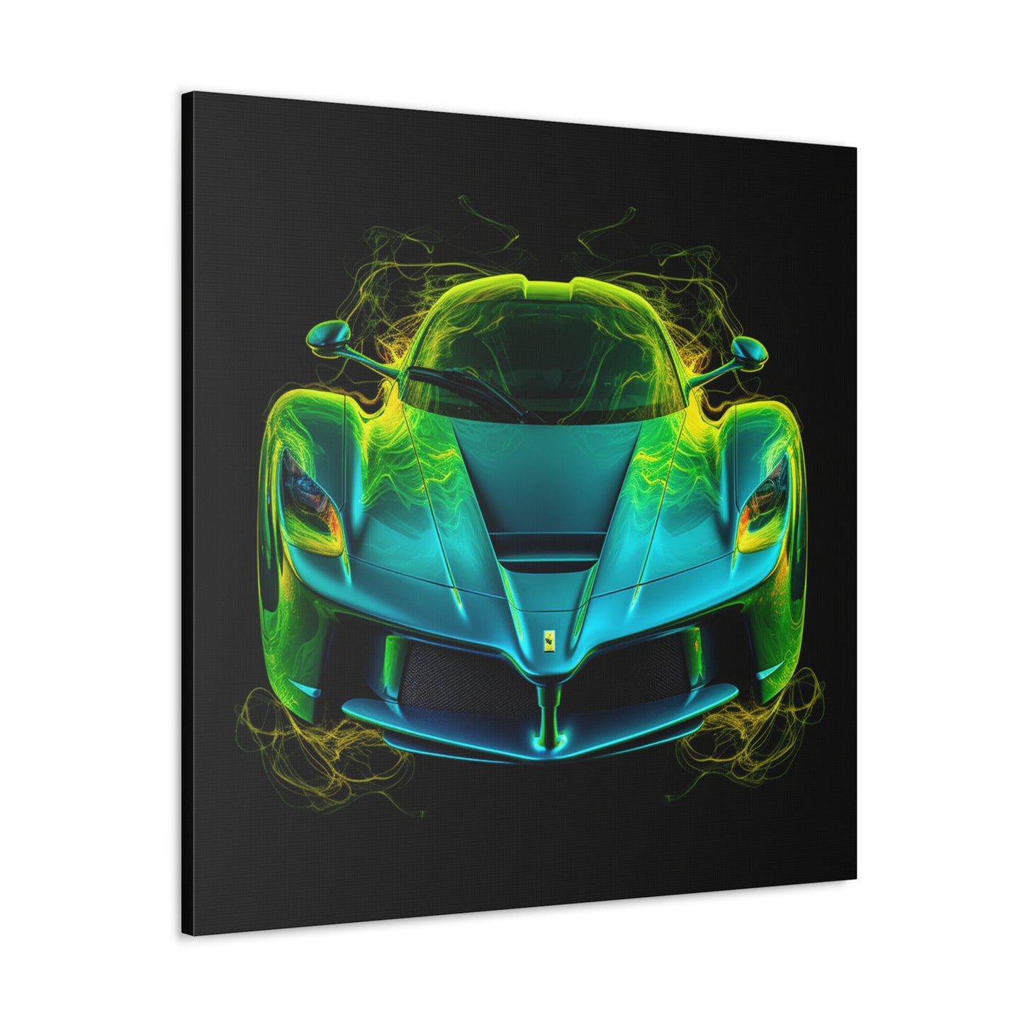 Canvas Gallery Wraps Ferrari Neon 2