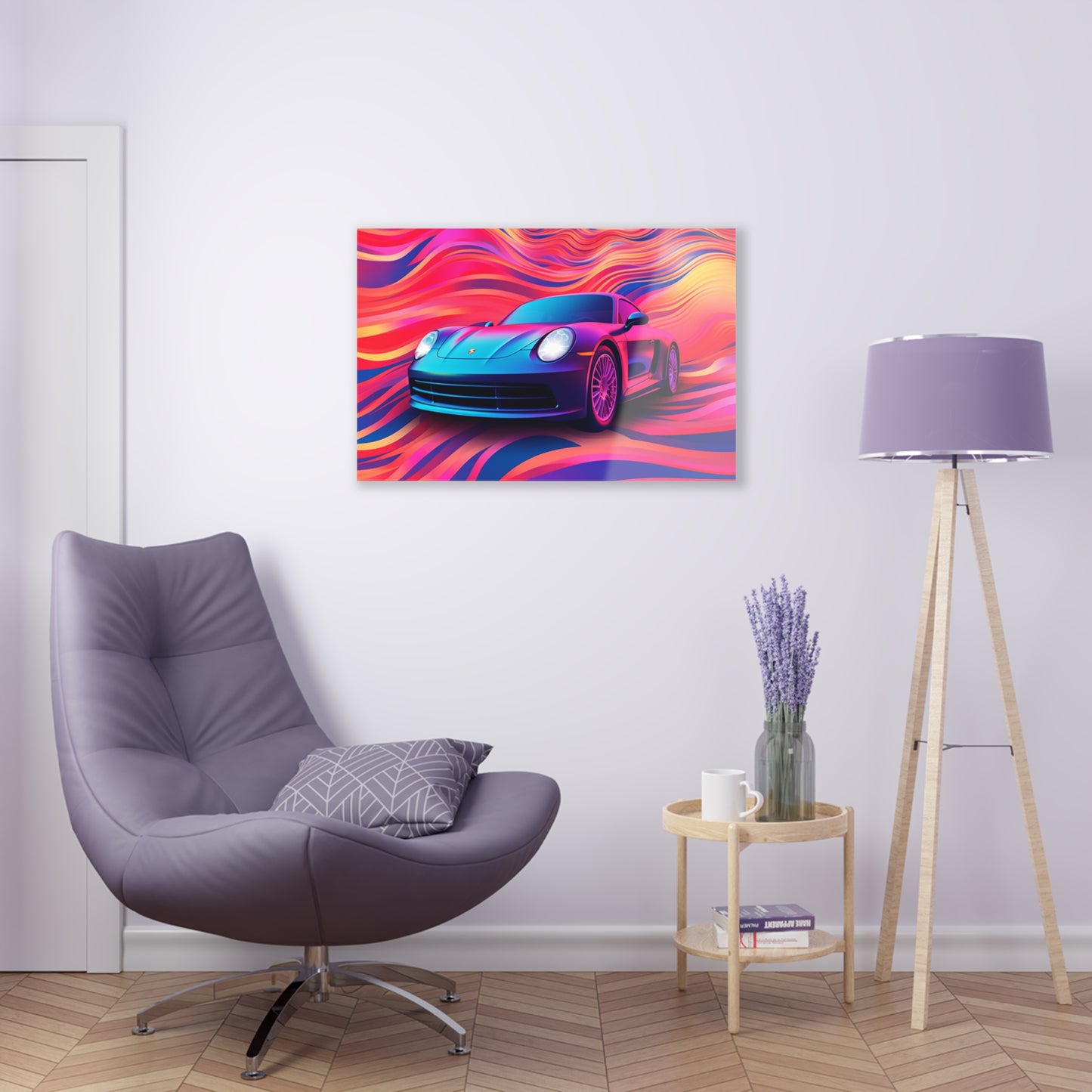 Acrylic Prints Porsche Water Fusion 3