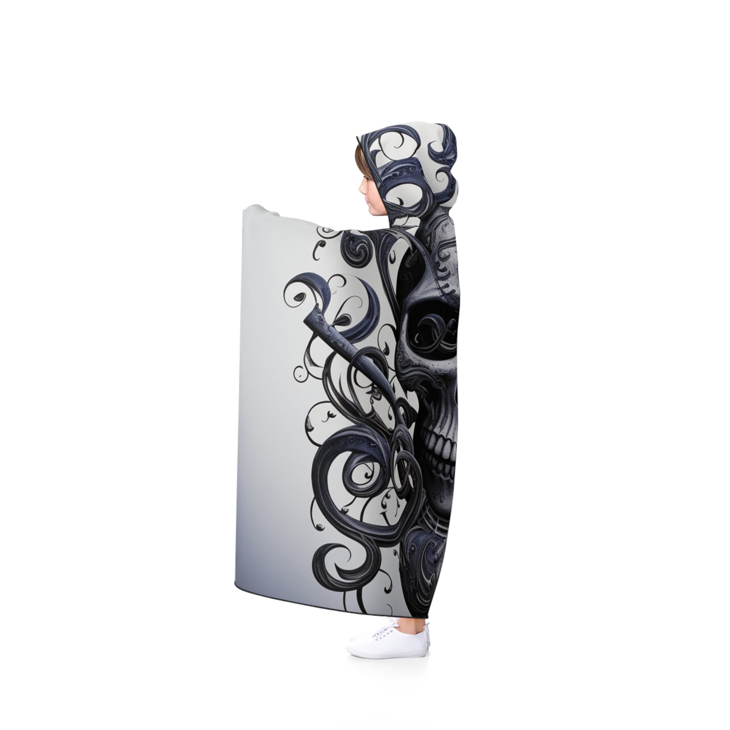 Hooded Blanket Skull Treble Clef 1