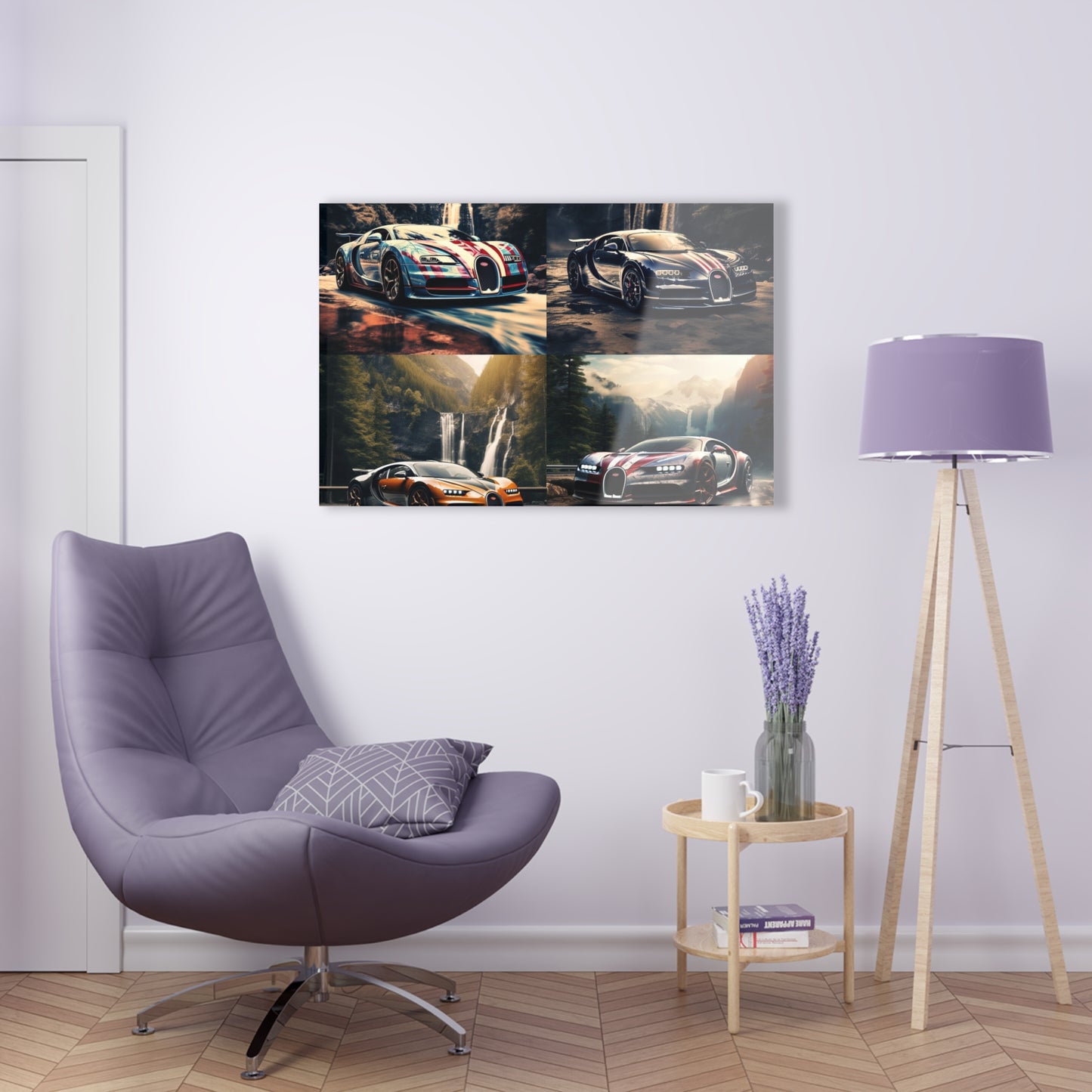 Acrylic Prints Bugatti Waterfall 5