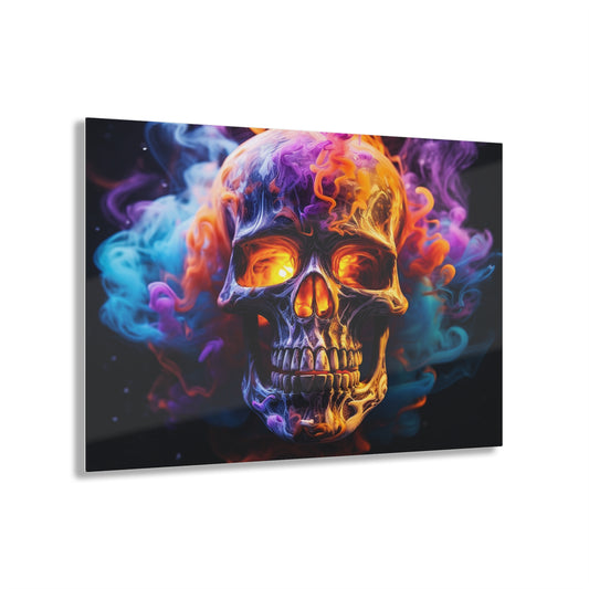 Acrylic Prints Macro Skull 2