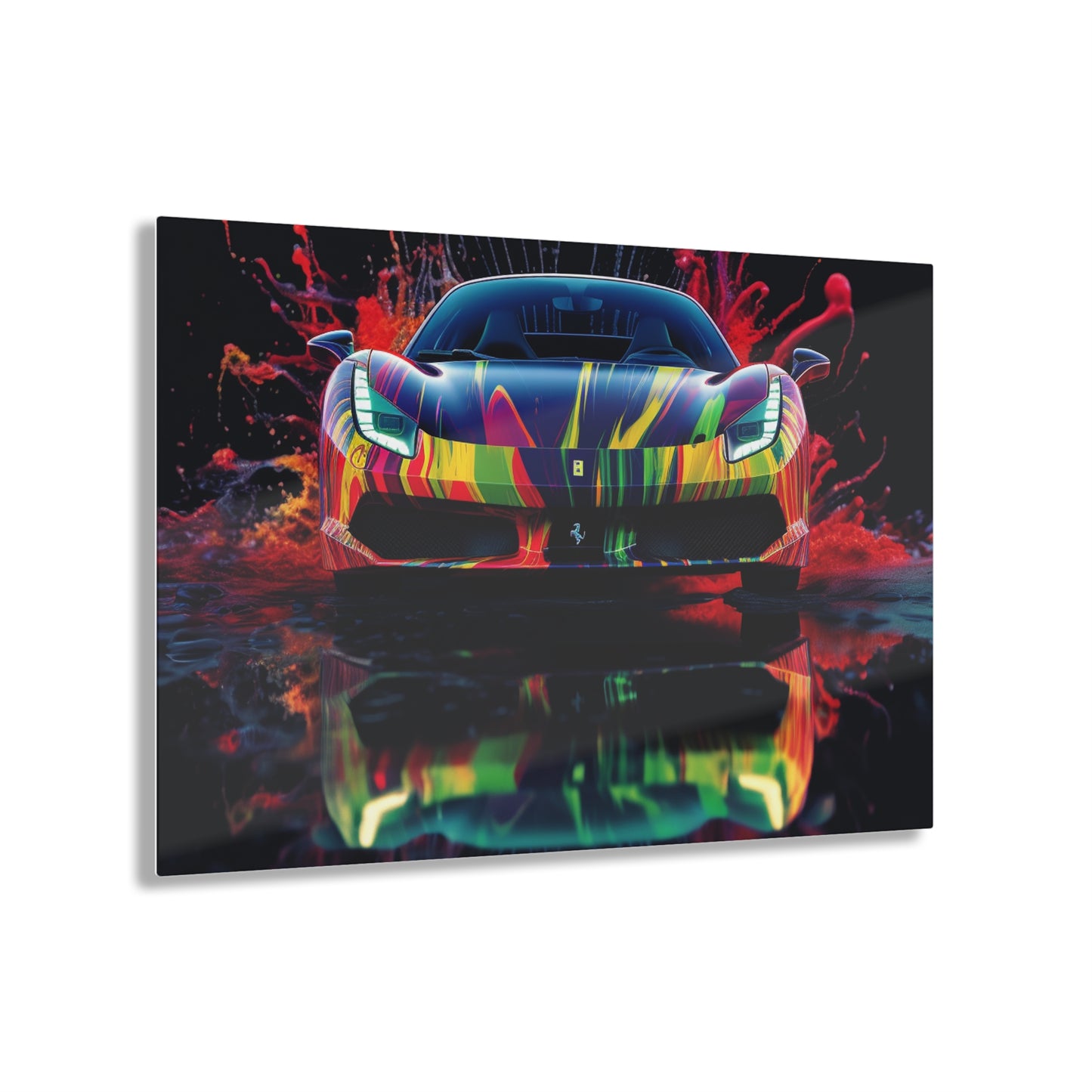 Acrylic Prints Ferrari Fusion Water 1